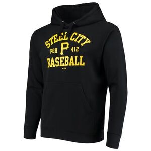 Fanatics Pittsburgh Pirates Steel City Baseball black & yellow hoodie